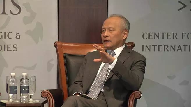 千万别惹中国驻美大使！崔天凯怼死华盛顿智库！