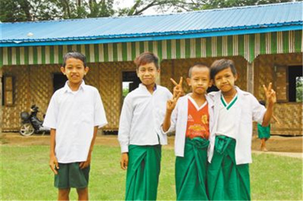 访中国援助缅甸减贫示范合作项目