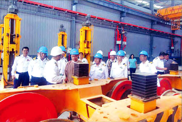 缅甸内比都机车工厂每月将生产一台机车