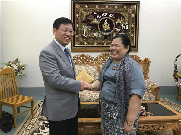 中国驻缅甸大使洪亮访问德林达依省