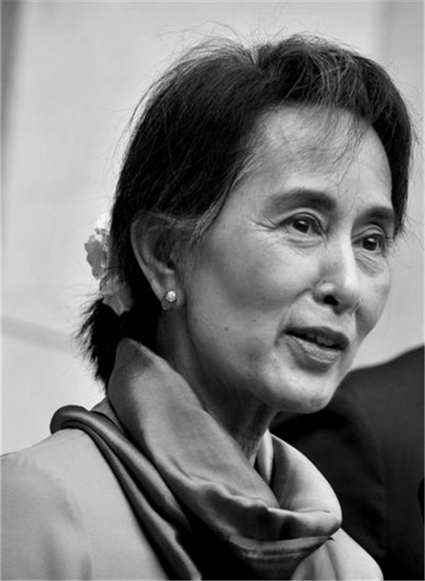 缅甸国务资政昂山素季表示 缅甸在"一带一路"倡议中拥有地缘优势