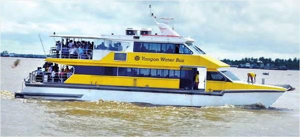 仰光水上巴士将增开新航线