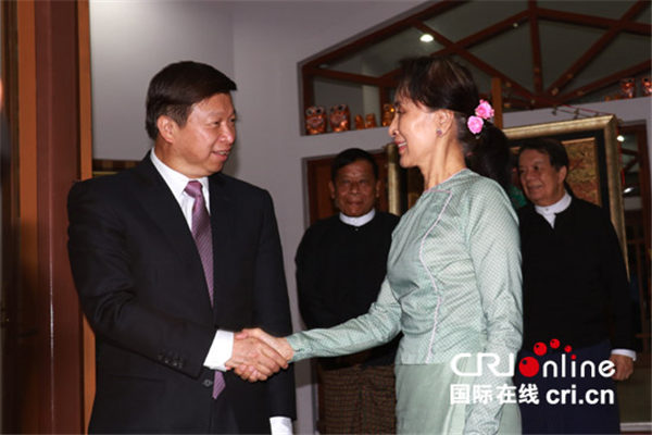 昂山素季会见宋涛