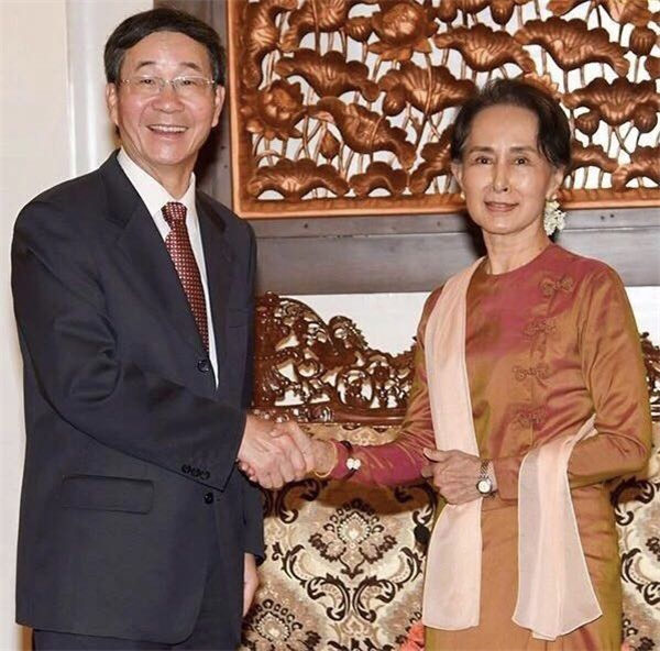 孙国祥特使访问缅甸