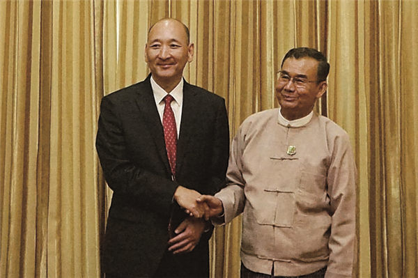 李树铭访问缅甸和斯里兰卡