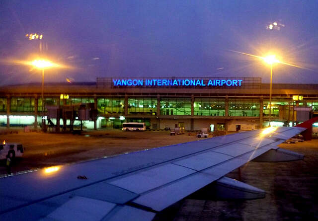 仰光国际机场一年进出的飞机数量可达到17万架次