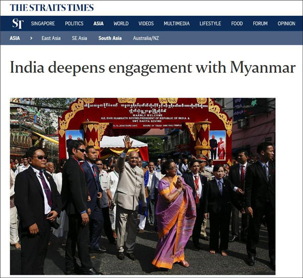紧随中国，印度不顾西方强大政治压力支持缅甸