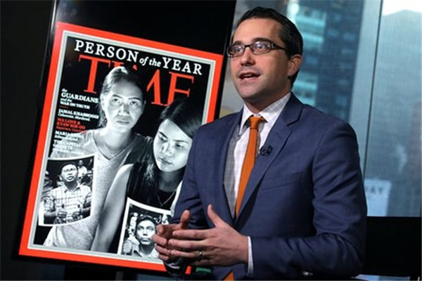 《时代周刊》公布年度人物 记者群体登上封面