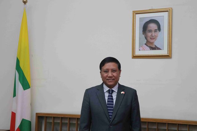 环球时报专访缅甸驻华大使吴帝林翁：“中国是缅甸的真朋友”
