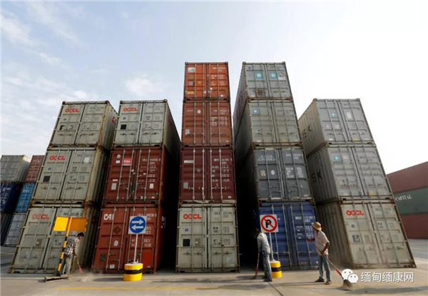 缅甸与美国的双边贸易增加