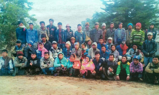 在中国面临饥饿困境的45位缅甸劳工返回故里