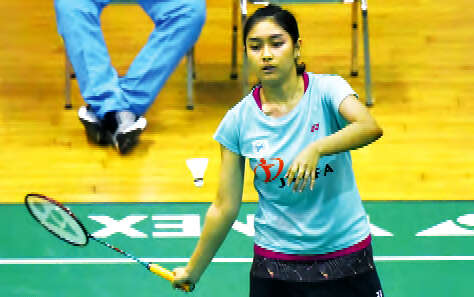 缅甸羽坛女将扬名国际比赛
