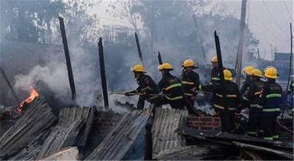 缅甸仰光加油站引发重大火灾事故，警方已立案侦查