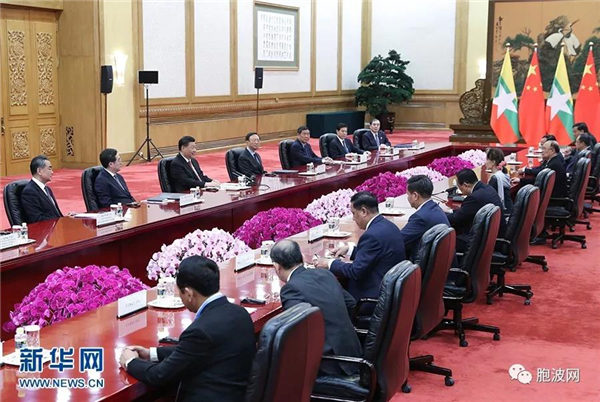 中缅在深化合作 有人在“把沙子洒在吃不到的牛排上”