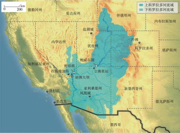 美国科罗拉多河水坝建设的生态效益