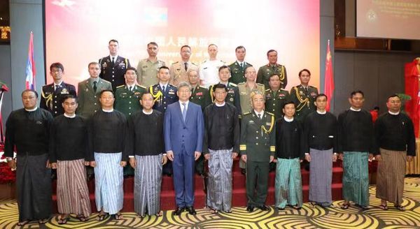 驻缅甸大使馆举行庆祝建军92周年招待会