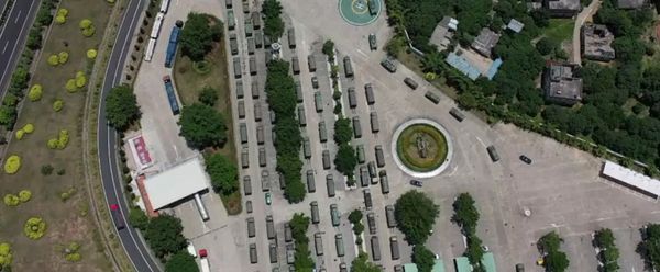 大批武警车队深圳集结！