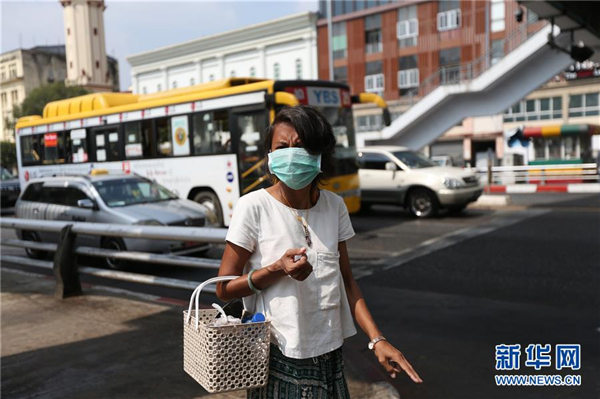 缅甸新冠肺炎确诊病例增至10例（图）