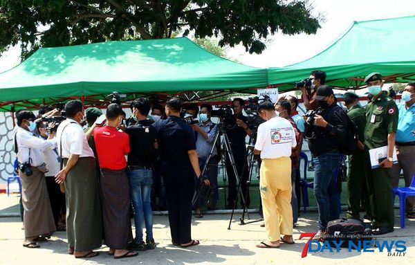 缅甸军方在内比都准备了能容纳1,5万名疑似病例观察所