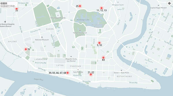 可在手机或电脑上查寻自己周围有否新冠肺炎确诊者（仅限缅甸地区）