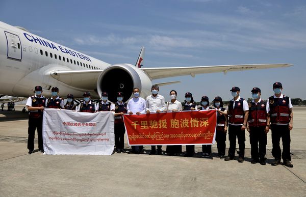 中国医疗专家组圆满完成在缅工作回国