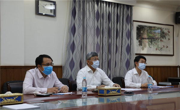 驻缅甸使馆召开“劳动在战疫中闪光”在线座谈会