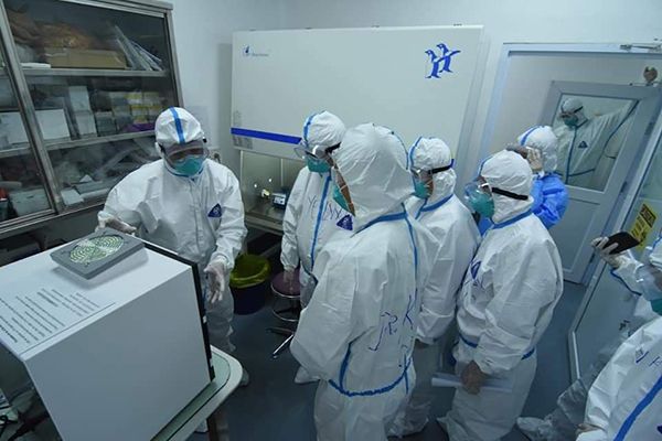 曼德勒的新冠肺炎病毒化验室已开始启动