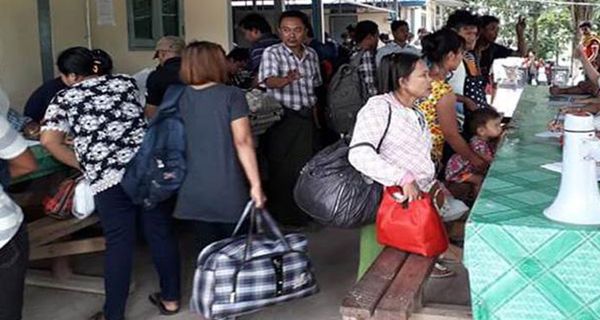 缅甸在今年5个月内向外输出70000多名劳工