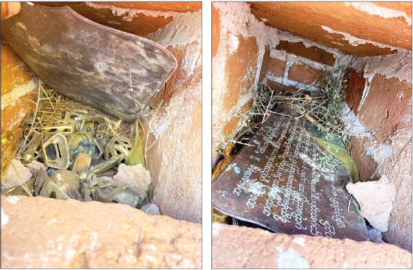 蒲甘佛塔的塔龛遭破坏及偷窃的事件