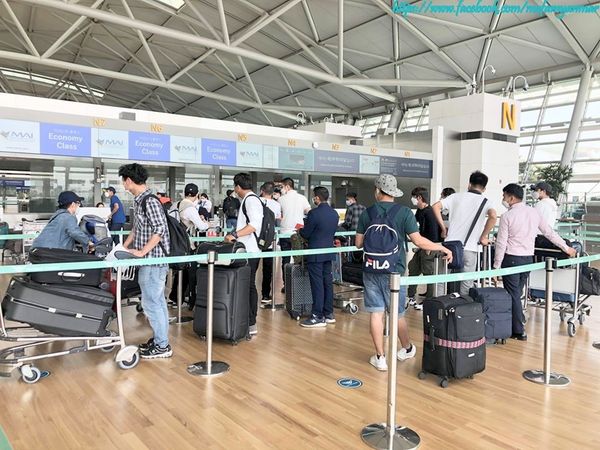 第三批滞留在马来西亚的145位缅甸公民回国