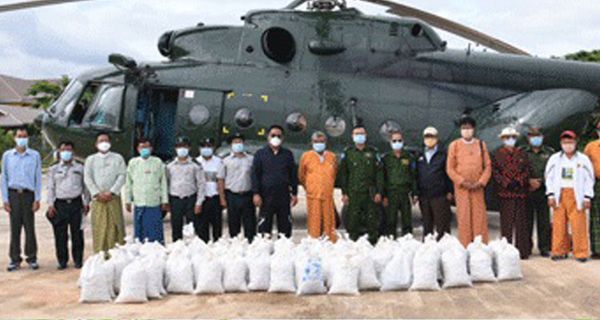 掸邦良瑞镇种树2000棵为国务资政杜昂山素季庆生