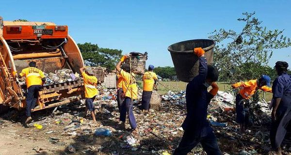 仰光廷彬垃圾场的提炼天然气计划，将惠及工业和公交系统