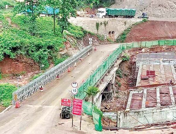 曼德勒木姐联邦公路上的新谷敦公路桥不久就可正式通行