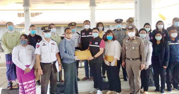 泰国向缅甸移交被贩卖受害的75位缅甸公民