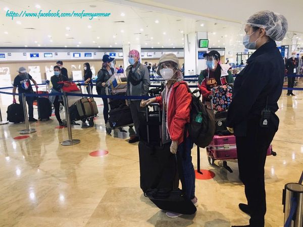 又有一批缅甸公民从菲律宾乘专机回国