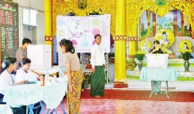 今年缅甸国内大选曼德勒省将有453万多名选民投票