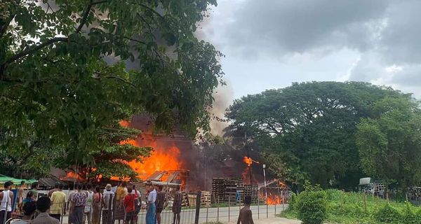 得贡谬迪（南部）发生火灾