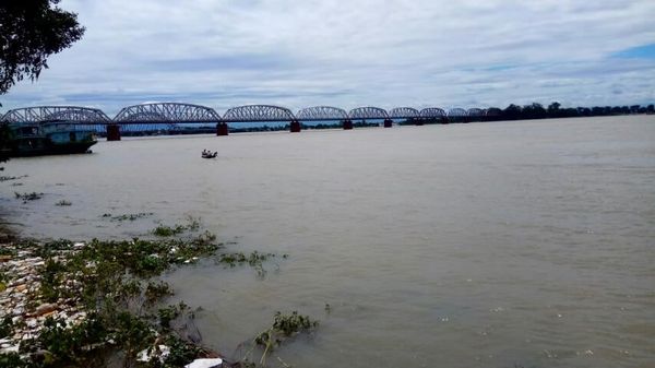 实皆省伊洛瓦底江水位上升，6500多人被转移