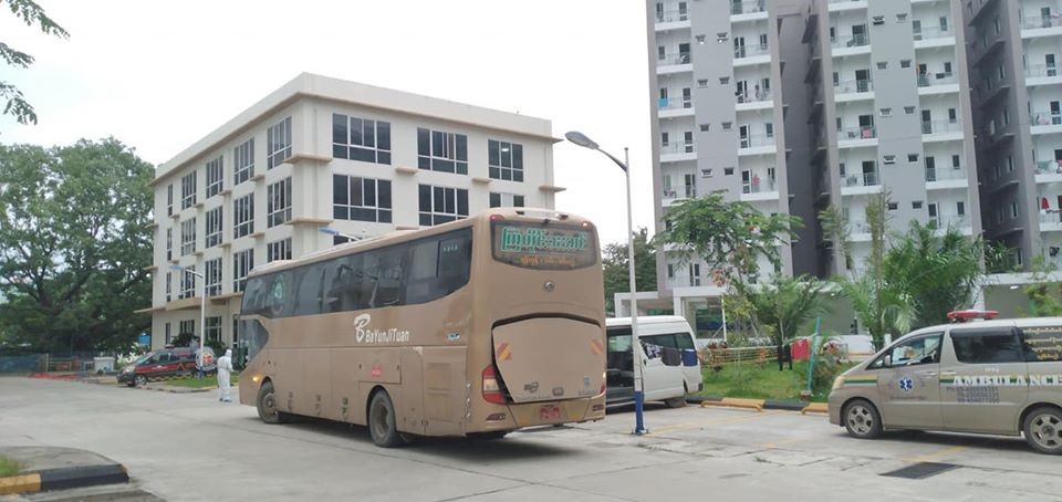 近两天内从实兑来仰光的192人被隔离