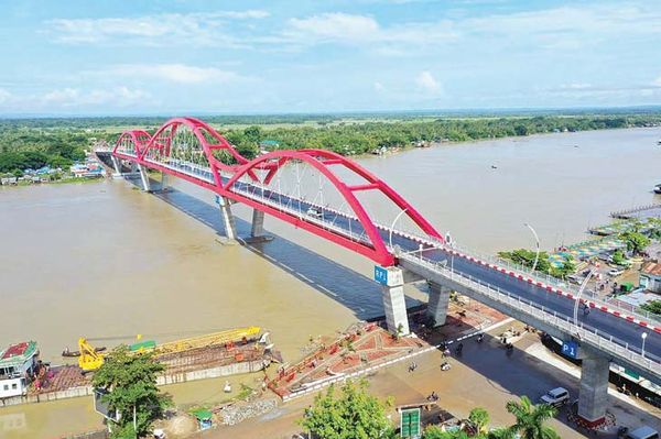 勃生第二大桥将促进勃生市及附近地区的发展