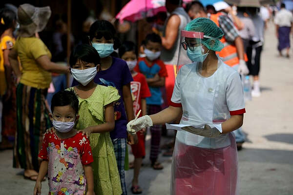 缅甸疫情确诊人数正向千人大关迈进