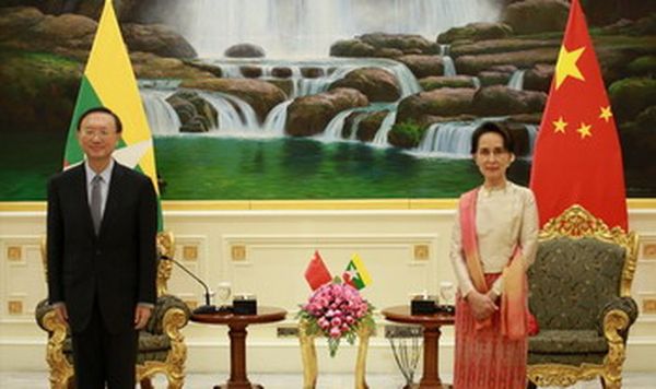 杨洁篪访问缅甸