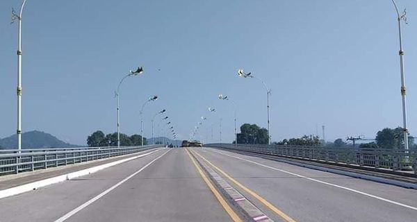 泰缅2号友谊大桥9月3日起车辆只允许一名司机通行