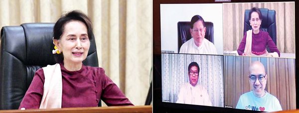 缅甸国家领导人谈近期国内疫情防控情况