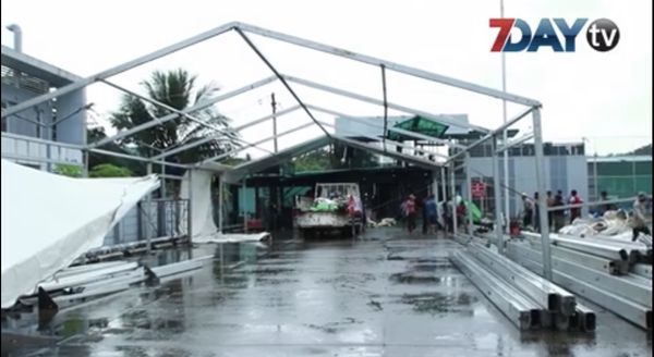 仰光度瓦那体育场设立临时隔离中心