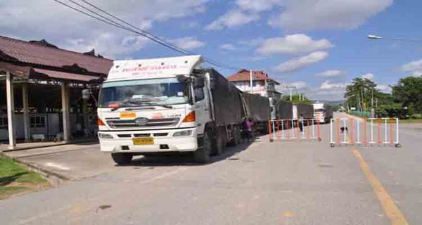 仅允许六辆货车进出缅泰边境口岸大其力-美塞