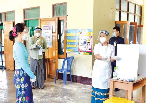 曼德勒省及内比都地区大选准备工作情况