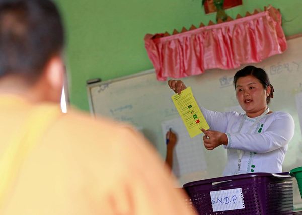 缅甸15个城镇不具备举行2020年大选条件