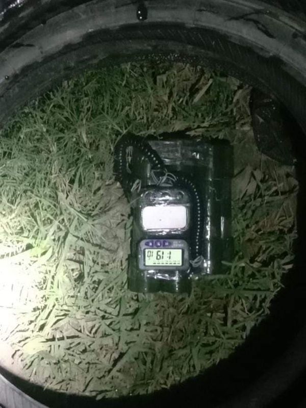 曼德勒勃生基镇发现一枚定时炸弹