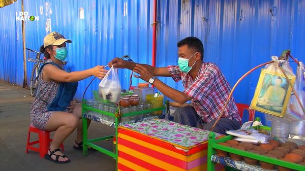 I Do Nation基金会援助七万个仰光路边摊贩